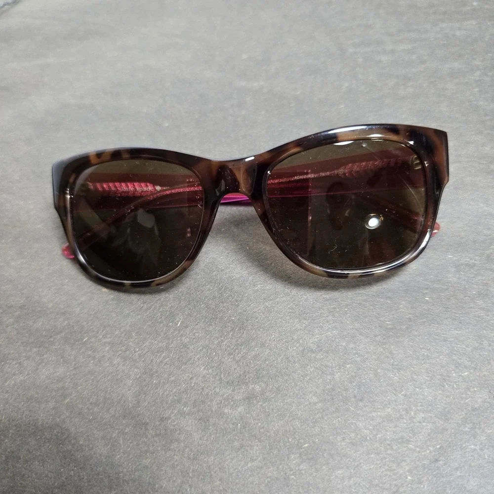 Kate Spade Eyeglass Frames Adanna/s TK15 51-18-135 Hot Pink Tortoise Shell. Read